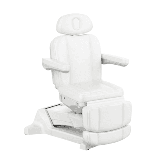 Косметологическое кресло Mizomed Azzura с электроприводом, 4 мотора белый