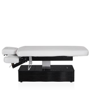 Электрический стационарный массажный стол Mizomed NESS-C Salon-Walnut с электроприводом белый