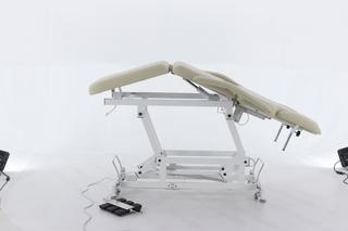 Электрический массажный стол DB-9 (KO-071) (ММКМ-2 SE3.21.10), светло-бежевый