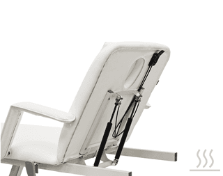 Стол массажный электрический Mizomed MZ 3522H, с подогревом белый