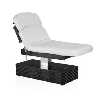 Электрический стационарный массажный стол Mizomed NESS-C Salon-Walnut с электроприводом белый