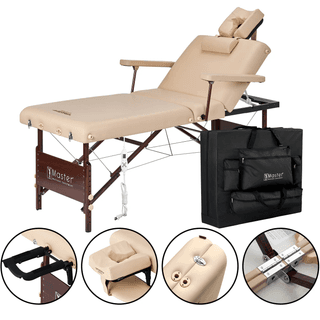 Массажный стол складной Master Del Ray Salon TT, бежевый