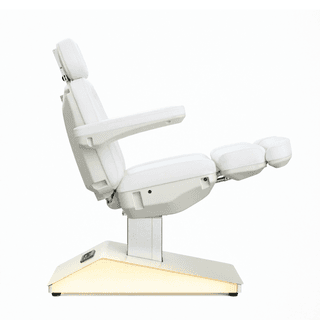 Косметологическое кресло Mizomed Parker с электроприводом, 4 мотора белый