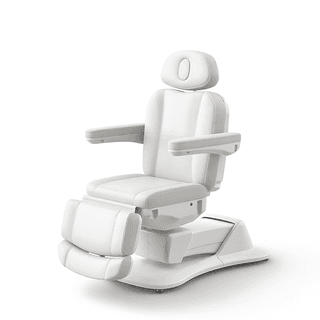 Косметологическое кресло Mizomed Morley с электроприводом, 4 мотора, белый