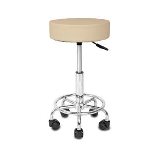 УЦЕНКА. Стул мастера Mizomed Smart на колесиках, без спинки бежевый