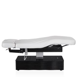 Электрический стационарный массажный стол Mizomed NESS-C Salon-Walnut с электроприводом белый