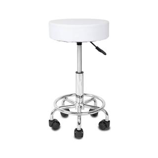 УЦЕНКА. Стул мастера Mizomed Smart на колесиках, без спинки белый