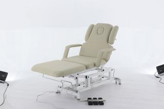 Электрический массажный стол DB-9 (KO-071) (ММКМ-2 SE3.21.10), светло-бежевый