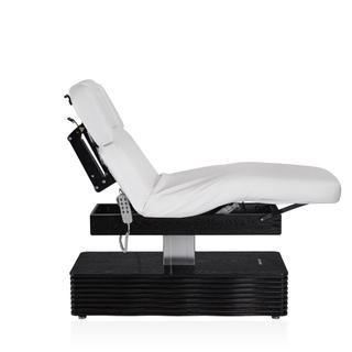 Электрический стационарный массажный стол Mizomed NESS-C Salon-Walnut с электроприводом белый