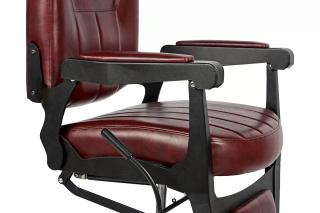 Кресло для барбершопа A180 CABALLERO портвейн