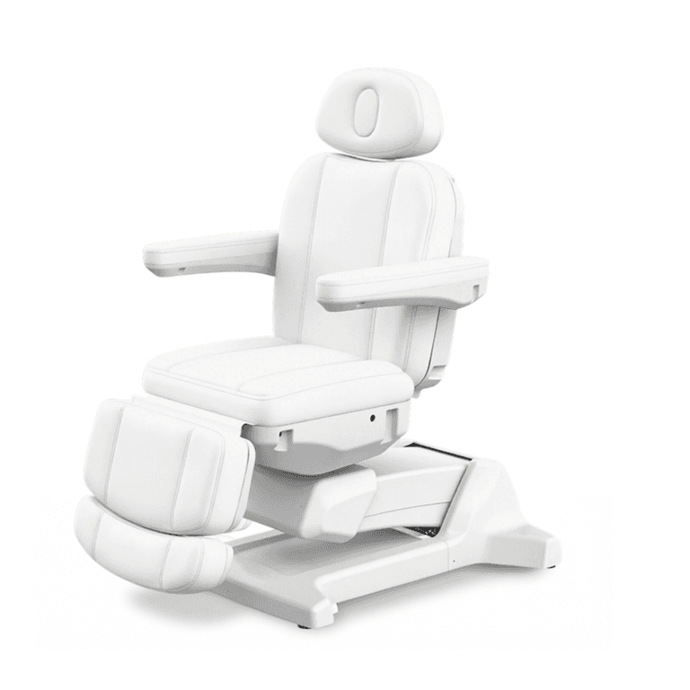 Косметологическое кресло Mizomed Azzura с электроприводом, 4 мотора белый