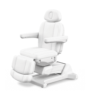 Косметологическое кресло Mizomed Azzura с электроприводом, 4 мотора белый