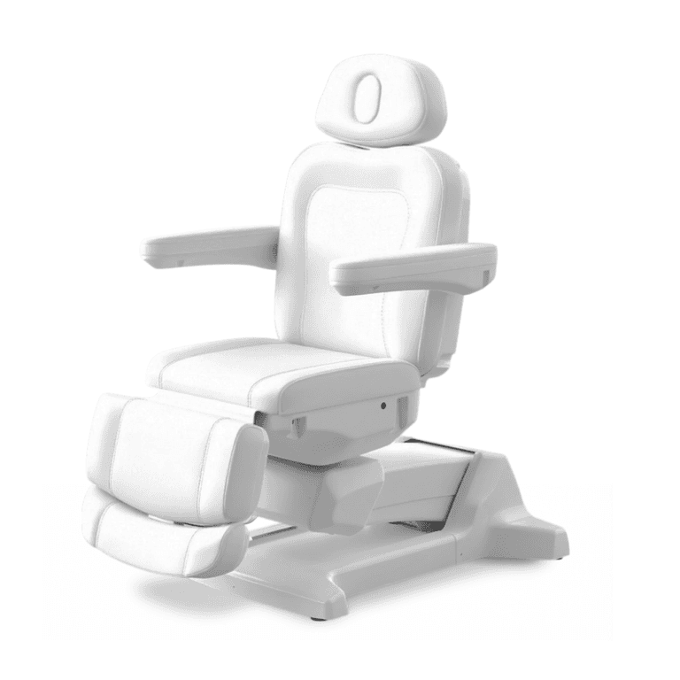 Косметологическое кресло Mizomed Luco с электроприводом, 4 мотора белый