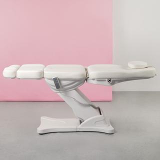 Косметологическое кресло МК70M GLAB с электроприводом белый