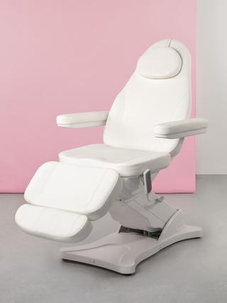 Косметологическое кресло МК70M GLAB с электроприводом белый