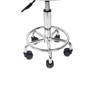 УЦЕНКА. Стул мастера Mizomed Smart на колесиках, без спинки белый