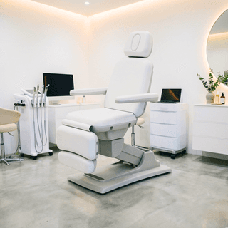 Косметологическое кресло Mizomed Sonora 230 с электроприводом, 3 мотора, белый