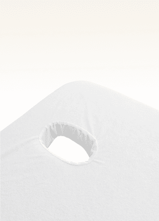 Чехол для складного массажного стола, с отверстием, махровый MIZOMED