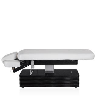 Электрический стационарный массажный стол Mizomed NESS-C Salon-Walnut с электроприводом белый