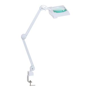 Лампа лупа Med-Mos 9002LED (9002LED-D) бестеневая, на штативе (FS2), с РУ, П-образная, увеличенная площадь обзора