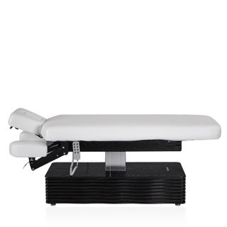 Электрический стационарный массажный стол Mizomed NESS-C Salon-Walnut с электроприводом белый