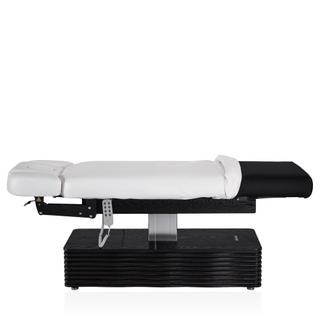 Электрический стационарный массажный стол Mizomed NESS-C Salon-Walnut с электроприводом белый