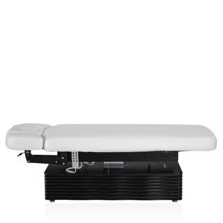 Электрический стационарный массажный стол Mizomed NESS-C Salon-Walnut с электроприводом белый