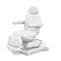 Косметологическое кресло Mizomed Azzura с электроприводом, 4 мотора белый