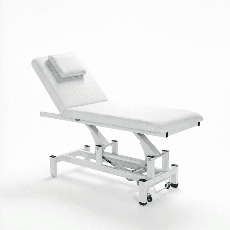 Стол массажный электрический SilverFox МК 01 Vital белый
