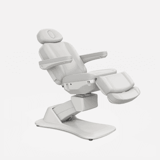 Косметологическое кресло Mizomed Morley с электроприводом, 4 мотора, белый