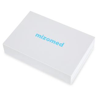 Массажный набор гуаша: роллер (ролик) и скребок для лица нефритовые Mizomed Dual Serenity R (M21TC)