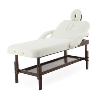 Массажный стационарный мягкий стол FIX-1A (SW2.31.10), белый