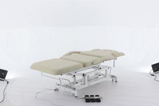 Электрический массажный стол DB-9 (KO-071) (ММКМ-2 SE3.21.10), светло-бежевый