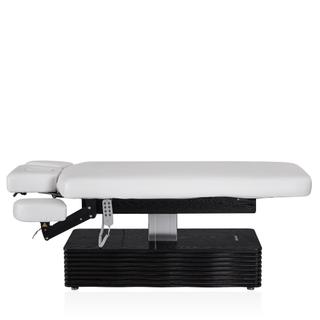 Электрический стационарный массажный стол Mizomed NESS-C Salon-Walnut с электроприводом белый