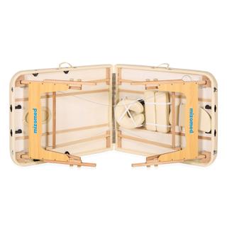 Массажный стол складной Mizomed Premium Pro 2 XL (80см) кремовый