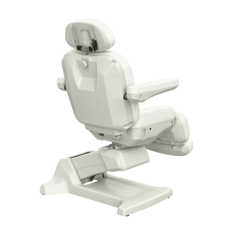 Косметологическое кресло Mizomed Azzura с электроприводом, 4 мотора белый