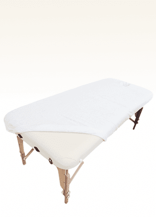 Чехол для складного массажного стола, с отверстием, махровый MIZOMED