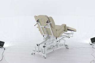 Электрический массажный стол DB-9 (KO-071) (ММКМ-2 SE3.21.10), светло-бежевый