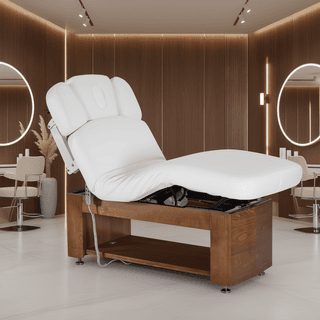 Электрический стационарный массажный стол Mizomed Alexander A-Salon белый