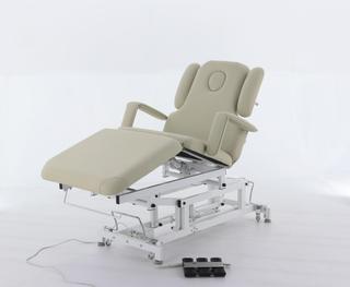 Электрический массажный стол DB-9 (KO-071) (ММКМ-2 SE3.21.10), светло-бежевый