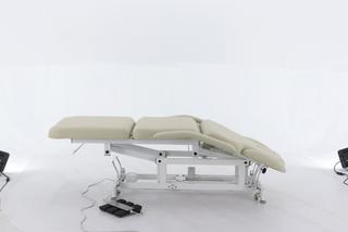 Электрический массажный стол DB-9 (KO-071) (ММКМ-2 SE3.21.10), светло-бежевый