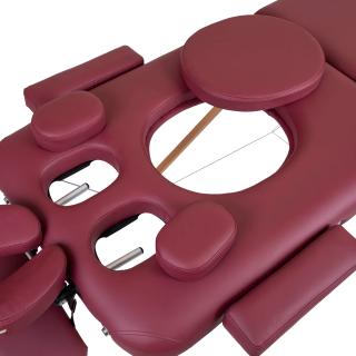 Массажный стол складной Mizomed Premium DUO для беременных с вырезом