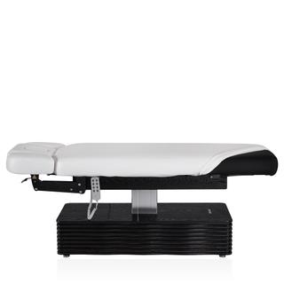 Электрический стационарный массажный стол Mizomed NESS-C Salon-Walnut с электроприводом белый