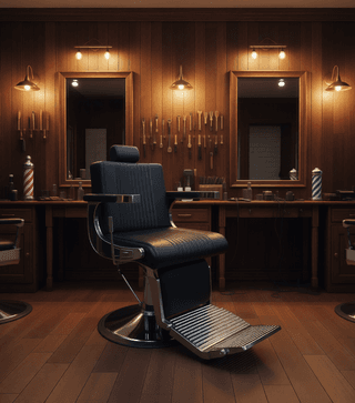 Кресло для барбершопа А104 KARL NEW