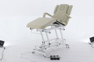Электрический массажный стол DB-9 (KO-071) (ММКМ-2 SE3.21.10), светло-бежевый