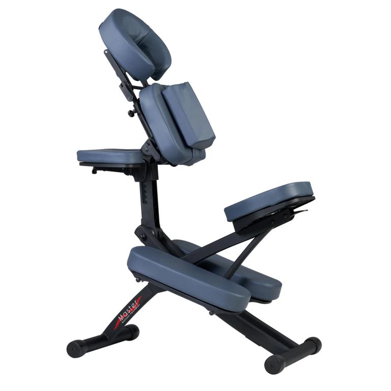 Массажный стул (кресло для массажа) Master RIO, синий