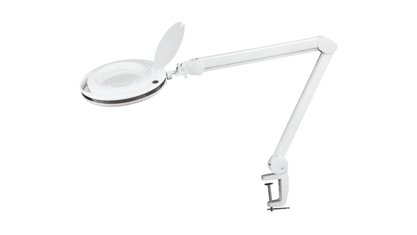 Лампа лупа SMD бестеневая, косметологическая, на кронштейне, 5 диоптрий, 60 светодиодов, 10 вт