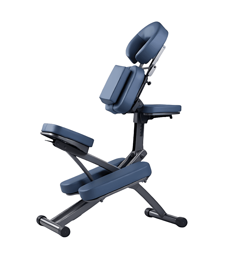 Массажный стул (кресло для массажа) Master RIO, синий